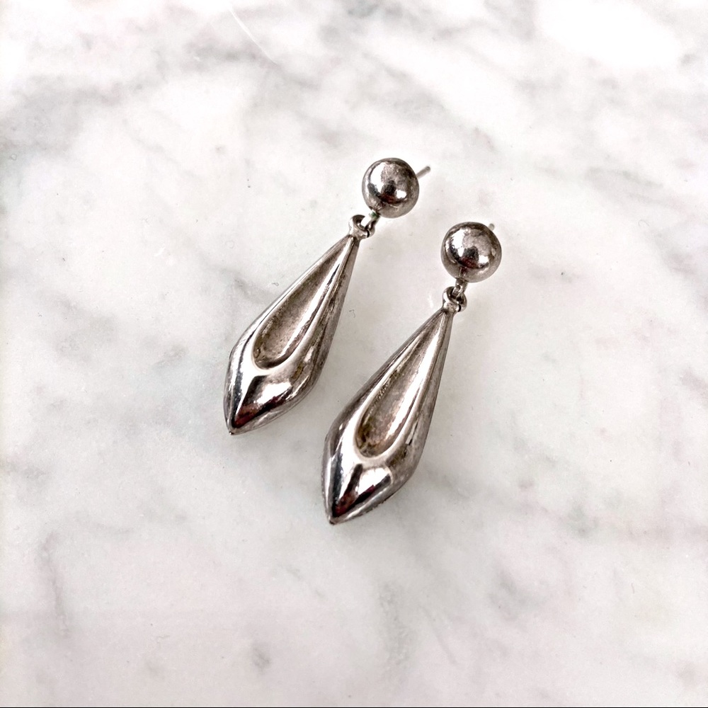 Sterling Silver Drop Earrings